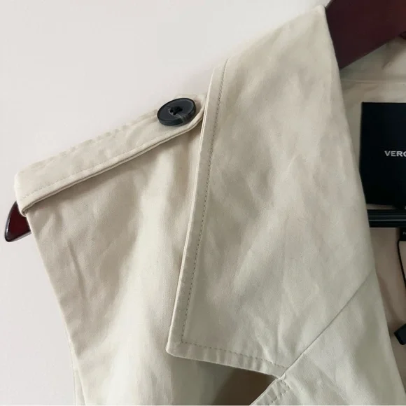 Vero Moda Sleeveless Trench Coat Vest Cream
Beige Size M NWT - Picture 7 of 15